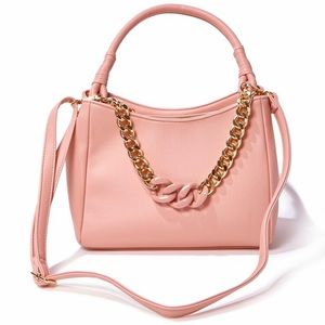Forever 21 Pebbled Faux Leather Satchel